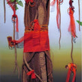 Religious 3d painting titled 'Kalpavriksha', 48x36 inches, by artist Pranita Das on Canvas