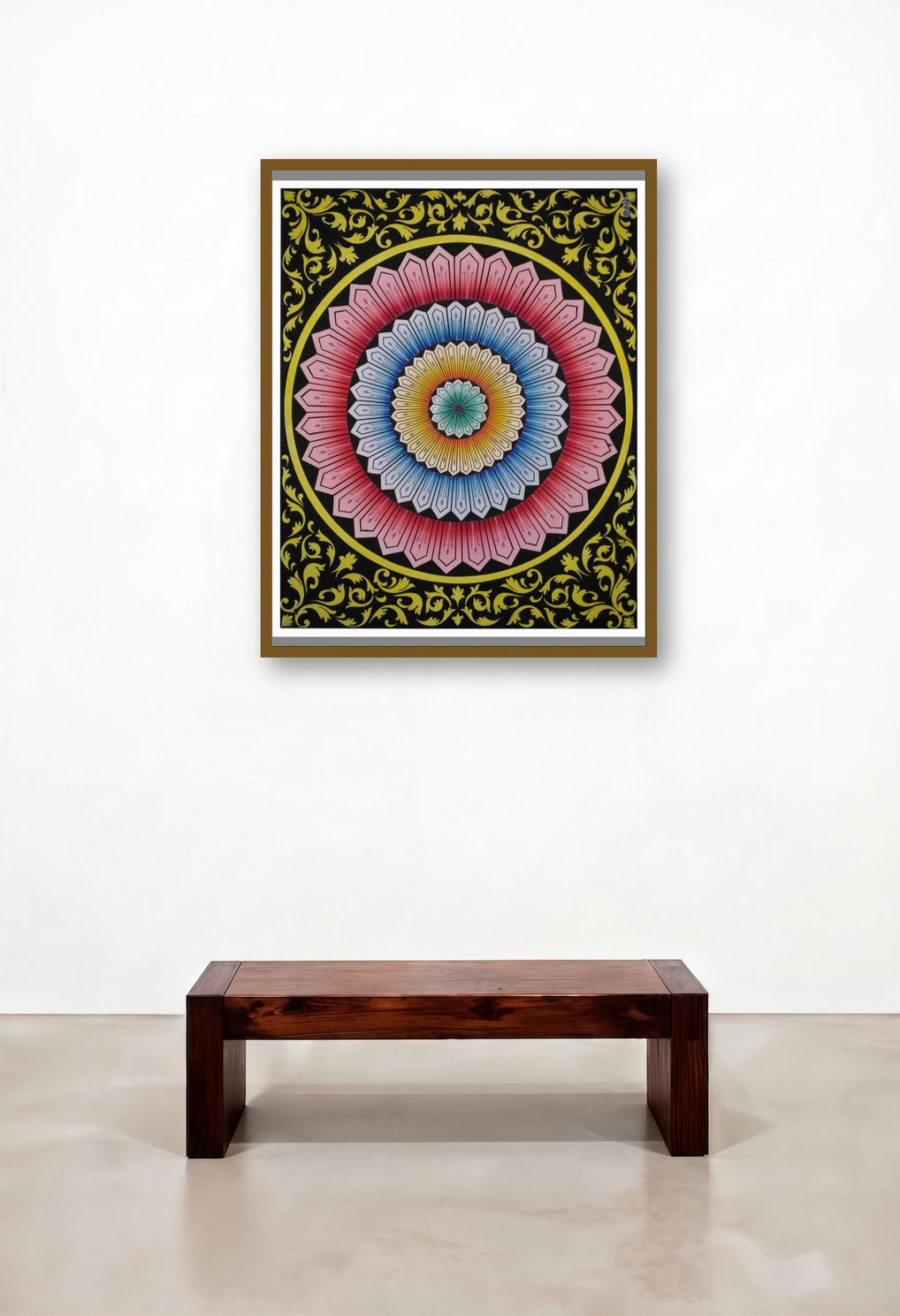 Kamalam (Vibrant Mandala Design)
