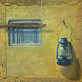 Still-life acrylic painting titled 'Kandil', 36x36 inches, by artist Gopal Pardeshi on Canvas