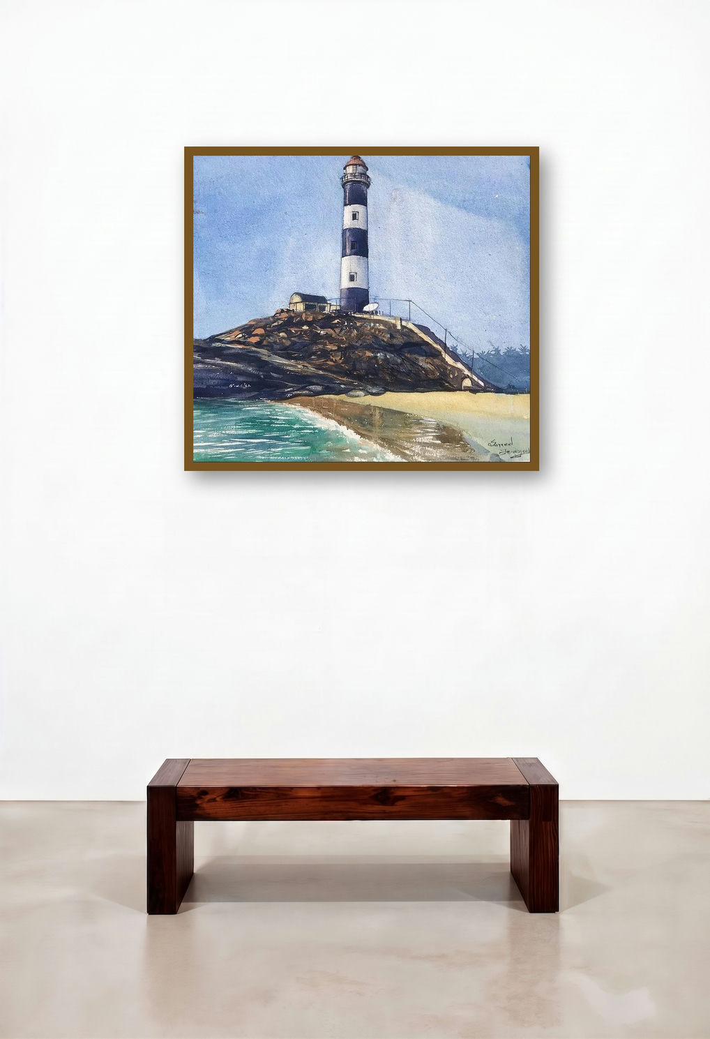 Kaup Lighthouse Ks Farvez (Coastal Sentinel)