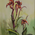 Nature watercolor painting titled 'Kena Flower', 10x7 inches, by artist Krupa Shah on Paper