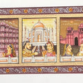 King And Queen' figurative miniature Traditional Art by artist Unknown, 6x10 inch, on paper