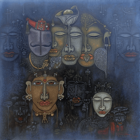 M Raja | Buy M Raja Artworks Online – ArtZolo.com