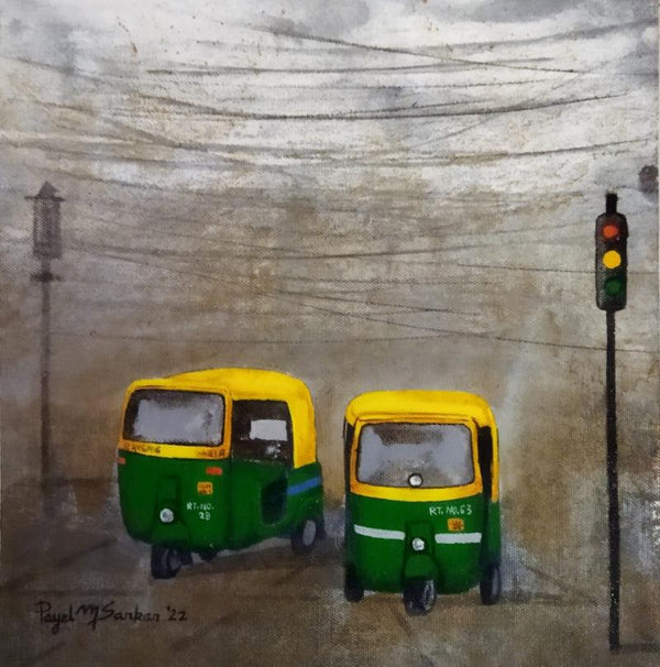 Kolkata My City 3 Painting by Payel Mitra Sarkar | ArtZolo.com