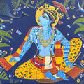 Kunjavan' religious acrylic painting by artist Bhaskar Lahiri, 30x36 inch, on canvas