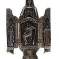 Figurative handicraft titled 'Lady Of Grace', 11x7x3 inches, by artist Brass Handicrafts on Polyresin, Bronze