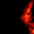 Expressionist Digital Painting digital art titled 'Lady On Fire', 11x18 inches, by artist Pushpendu Dutta on canvas