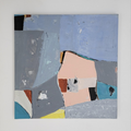 Land Of Colours 2' abstract acrylic painting by artist Sharad Tarde, 24x24 inch, on mounted canvas