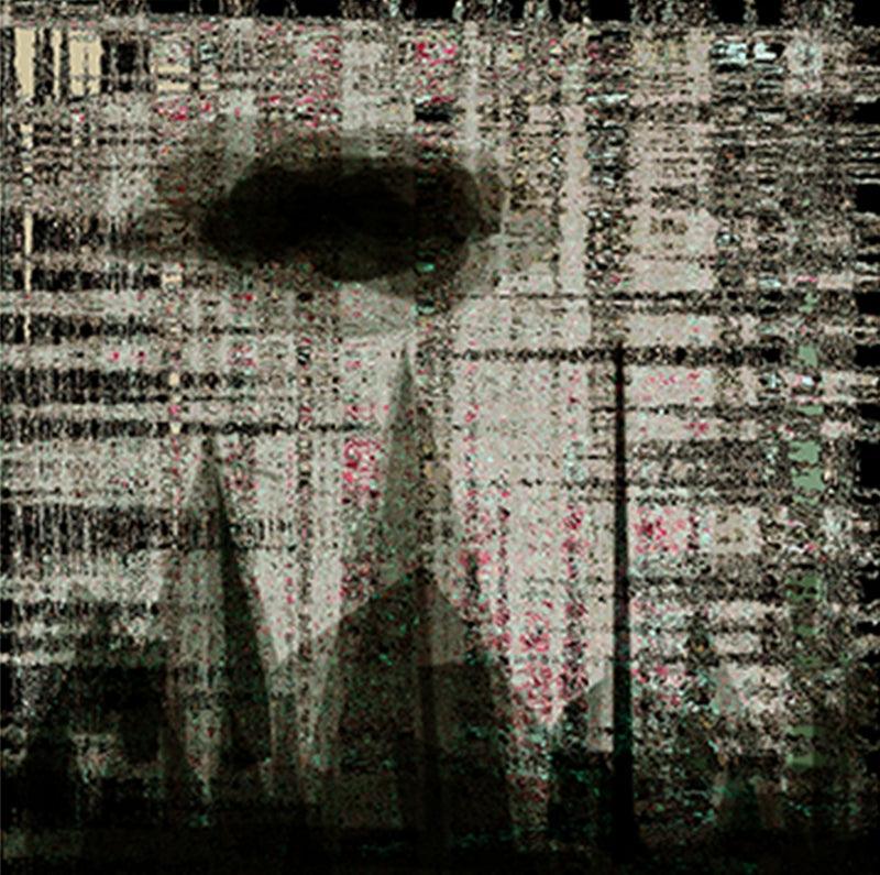 Abstract Digital Painting digital art titled 'Landscape 3', 14x14 inches, by artist Jaydev Biswal on canvas