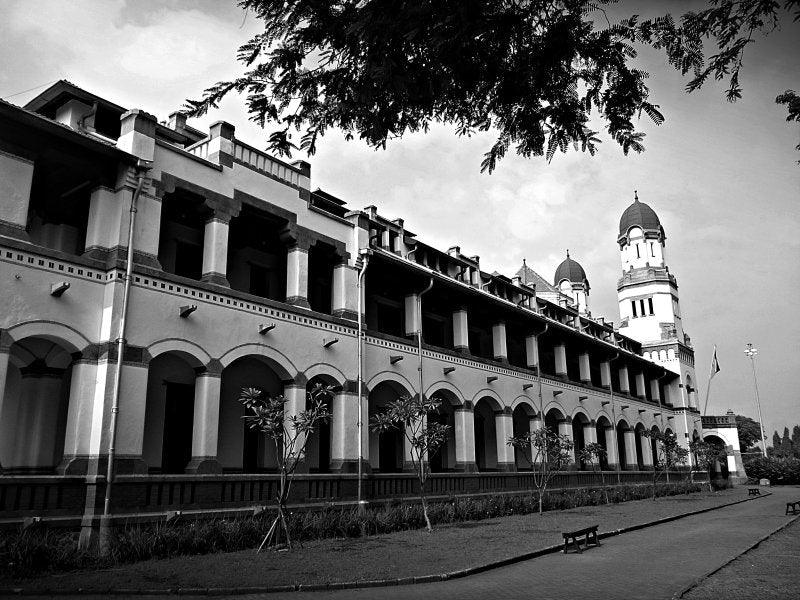 Place photography titled 'Lawang Sewu', 11x15 inches, by artist Rahmat Nugroho on