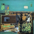 Leh Ladakh' abstract acrylic painting by artist Sharad Tarde, 30x30 inch, on canvas