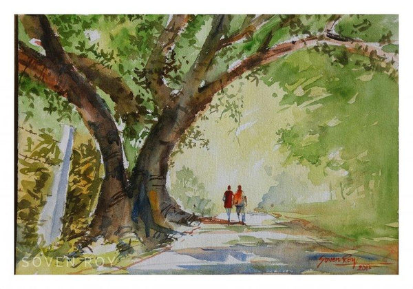Lets Go For A Walk by Soven Roy | ArtZolo.com