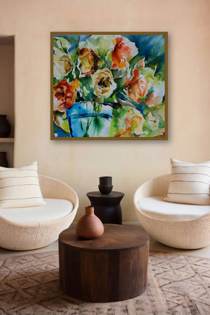 Liberte (Timeless Beauty: A Roses Romance) by artist Veronique Piaser-Moyen displayed in a Curated gallery