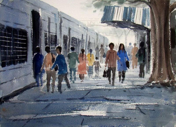Life Journey Painting by Jiaur Rahman | ArtZolo.com