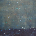 Life In Nature 14' contemporary acrylic painting by artist Anamika S, 24x48 inch, on canvas