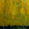 Life In Nature 29' contemporary acrylic painting by artist Anamika S, 48x24 inch, on canvas