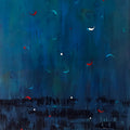 Life In Nature 30' contemporary acrylic painting by artist Anamika S, 48x24 inch, on canvas