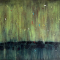Life In Nature 32' contemporary acrylic painting by artist Anamika S, 36x60 inch, on canvas
