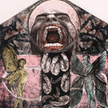 contemporary printmaking titled 'Lifecycle 1', 9x7 inches, by artist Kumara Swamy Pashikanti on Paper
