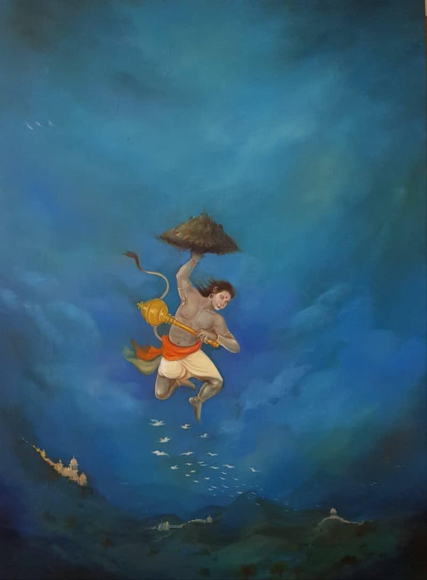 Lifeline Painting by Durshit Bhaskar | ArtZolo.com
