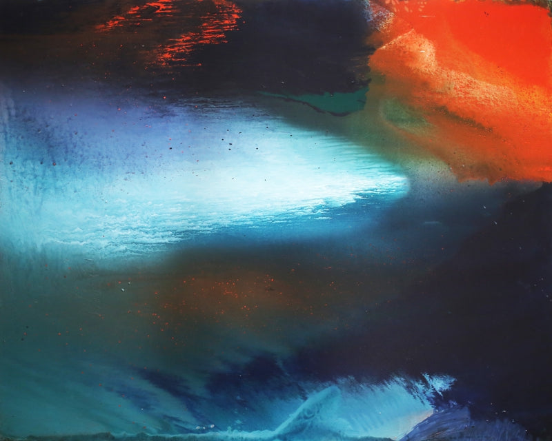 Light' contemporary acrylic painting by artist Vinoda Revansiddaiah, 60x48 inch, on canvas