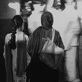 Local Spine by Abid Shaikh, Original Oil Figurative Painting on Canvas, X-Large Square Wall Art
