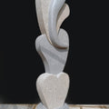 Lord Ganesha' religious Black Basalt Stone sculpture by artist Hariram Phad, 48x12 inch, on black basalt stone