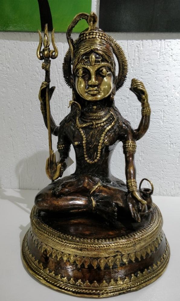 Lord Shiva 2 Sculpture by Kushal Bhansali | ArtZolo.com