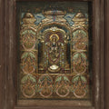 Lord Tirupati Balaji' religious tanjore traditional_art by artist Tanjore Tanjaur, 29x23 inch, on wood