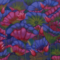 Nature acrylic painting titled 'Lotus', 36x60 inch, by artist Sekhar Roy on Canvas