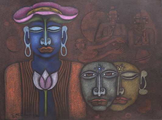 M Raja | Buy M Raja Artworks Online – ArtZolo.com