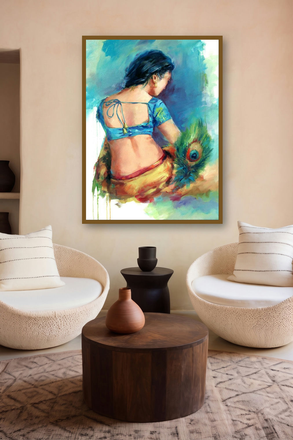 Love 3 (Love C Square) by artist Raviraj displayed in a Minimalist gallery