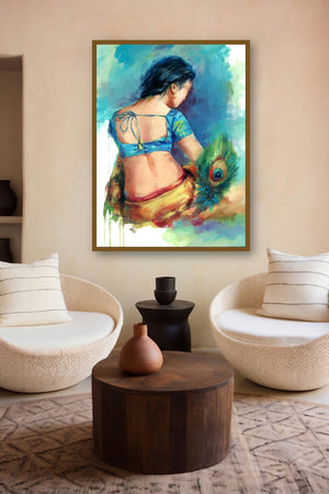 Love 3 (Love C Square) by artist Raviraj displayed in a Minimalist gallery