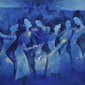 Figurative oil painting titled 'Maraasim', 48x36 inches, by artist Durshit Bhaskar on Canvas