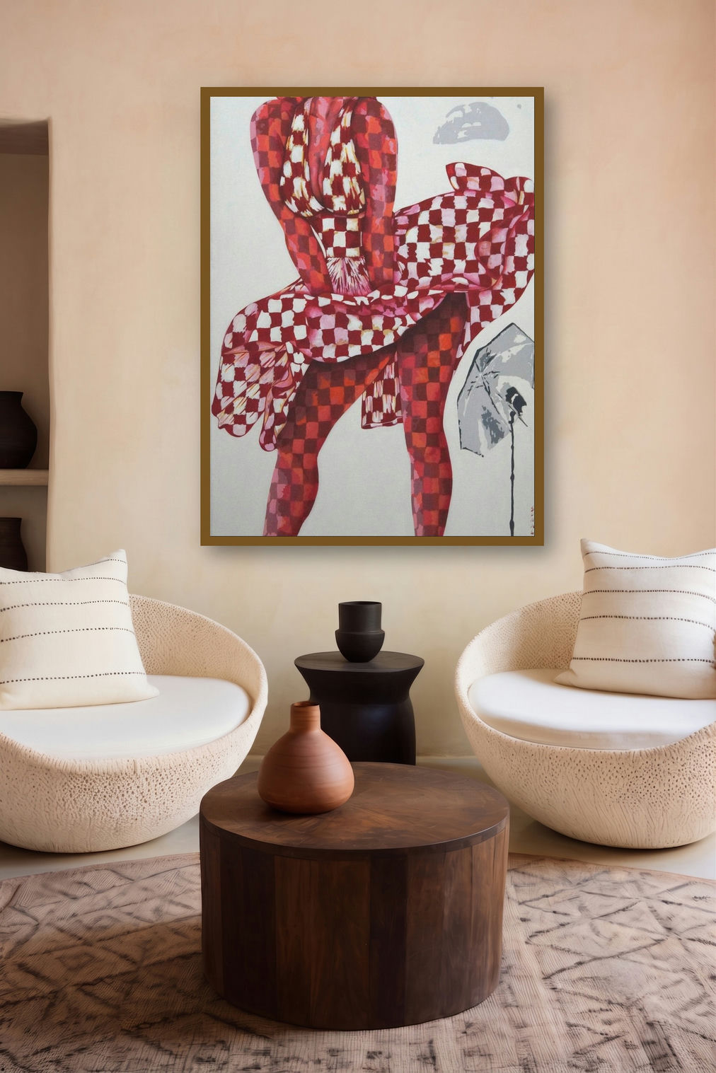 Marilyn Monroe (Marilyn in Motion) by artist Sonaly Gandhi displayed in a Designer gallery