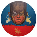 Mask 5' contemporary acrylic painting by artist Chaitanya Ingle, 30x30 inch, on canvas