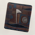 Meditation' contemporary wood cut printmaking by artist Arvind Sharma, 30x22 inch, on paper