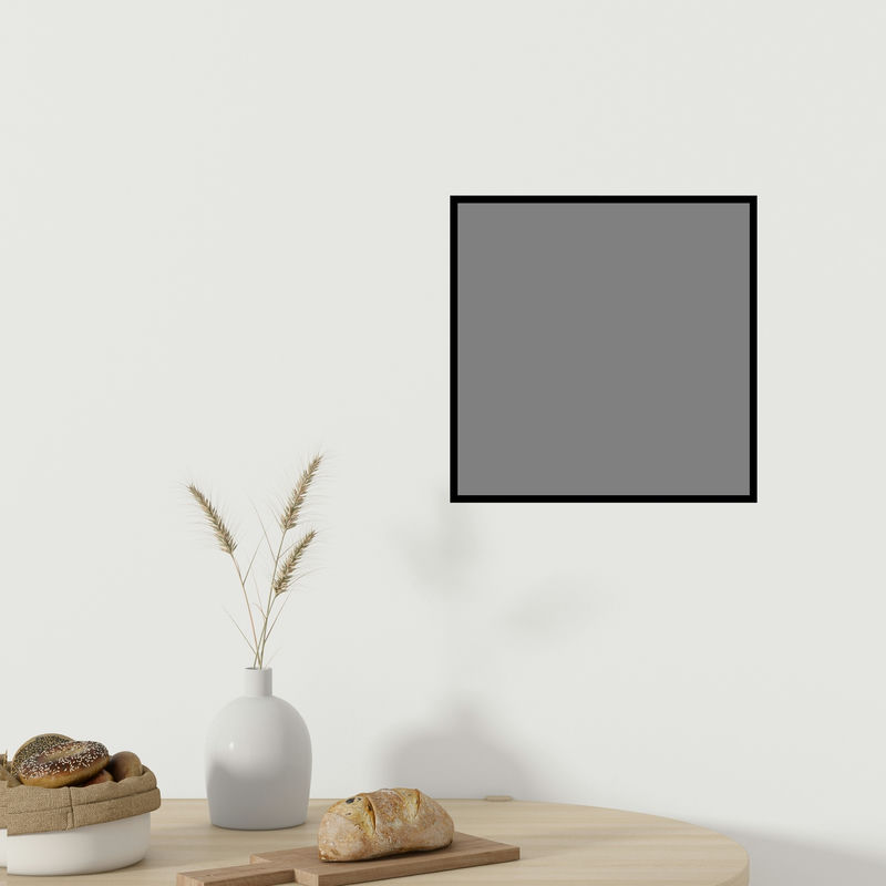 In-situ view of Nilesh Nikam's 'Meditation 89' painting in a room