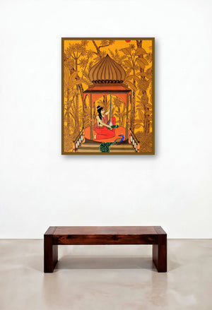 Meera (Meera Bai displayed in a Contemporary Penthouse