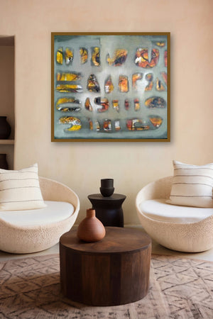 Memories 2 by artist Ranjith Raghupathy displayed in a Modern gallery