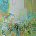 Metaphor Of Life 10' abstract mixed-media painting by artist Akshay Sawant, 24x36 inch, on canvas