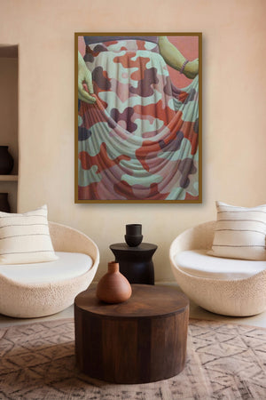 Mildness (Hidden Intentions) by artist Tarun Rajvansi displayed in a Designer gallery