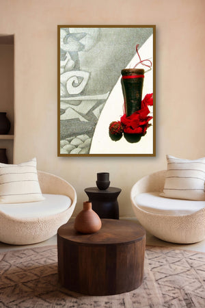 Mixed Media Abstract Iv by artist Mohit Bhatia displayed in a Boutique gallery