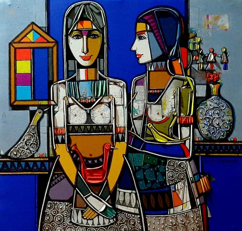 Morning Light painting by Girish Adannavar