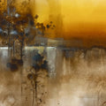 Mountain Stories 35' landscape watercolor painting by artist Atul Gendle, 11x15 inch, on paper