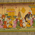 Mughal Procession' figurative miniature Traditional Art by artist Unknown, 6x10 inch, on paper