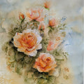 My Inner Garden In Full Bloom' nature watercolor painting by artist Yamuna Bala, 17x12 inch, on paper
