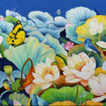 Nature Basket 54' nature oil painting by artist Sulakshana Dharmadhikari, 36x60 inch, on linen