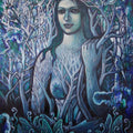 Figurative oil painting titled 'Nature Of Beauty2', 38x30 inches, by artist Rupchand Kundu on Canvas