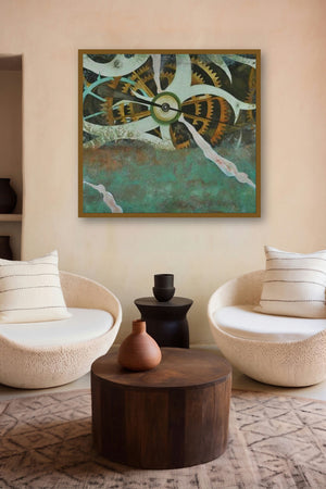 Nature Series X (Times Unraveling) by artist Bhavesh Patel displayed in a Contemporary gallery